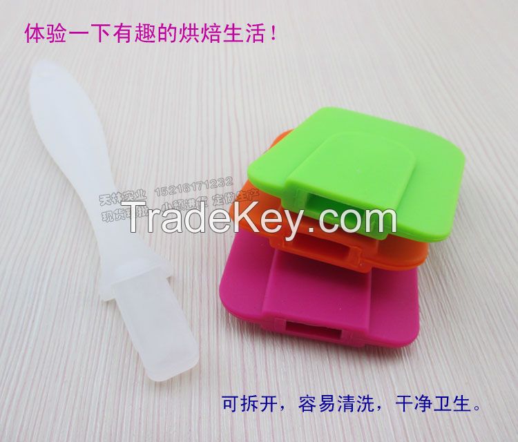 Silicone Spatula with Plastic Handle