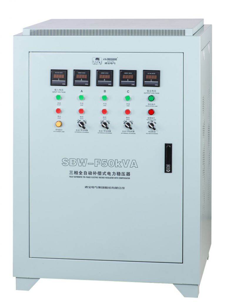 SBW series Three-Phase Full-Automatic Compensated Voltage Stabilizer