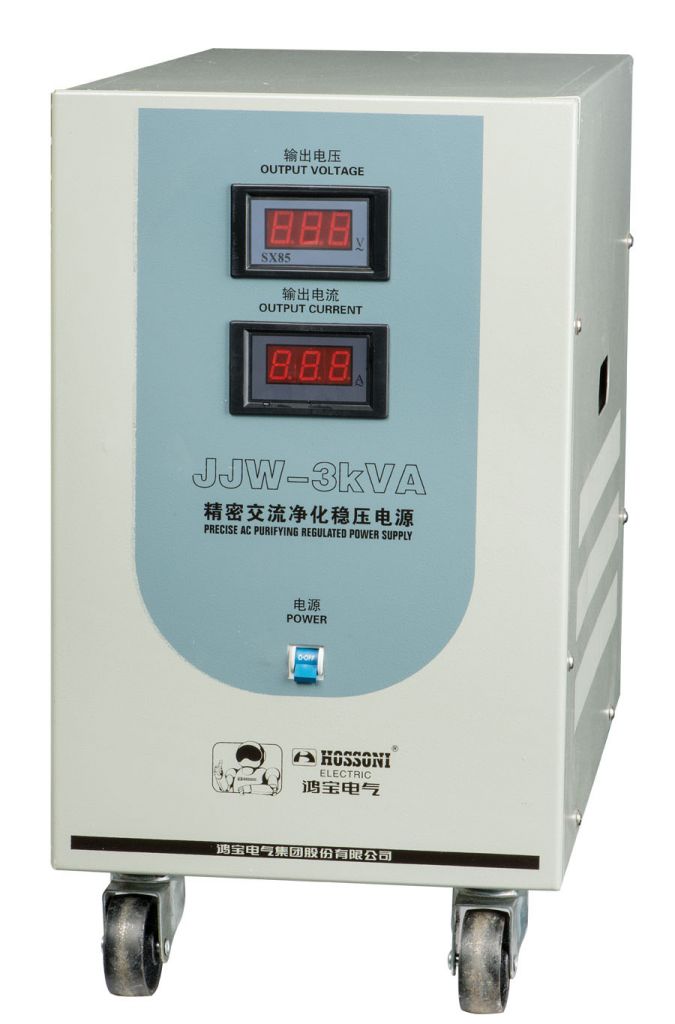 JJW series Precision Purified  AC Voltage Stabilizer