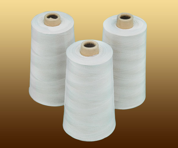 Fiberglass sewing thread