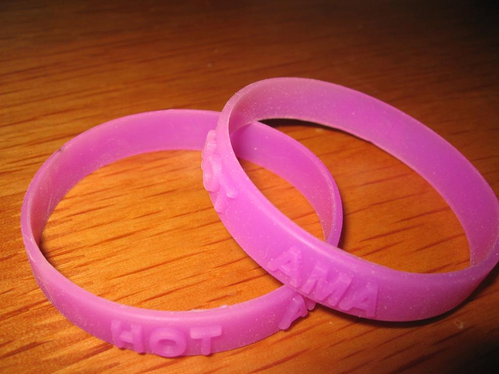 silicone wristband