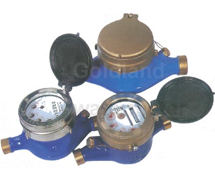 MULTI-JET LIQUID SEALED VANE WHEEL WATER METER