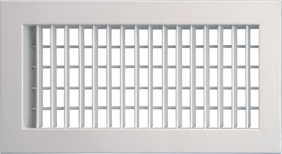 Double adjustable deflection air grille