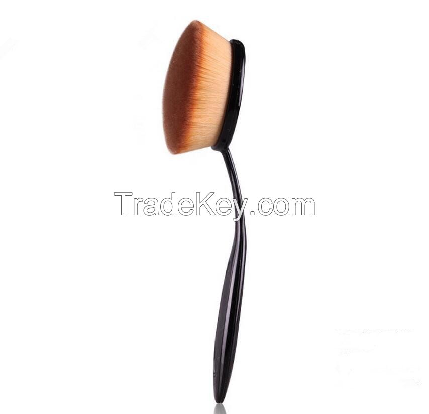 2016 New Pattern Oval 10 Toothbrush Type Cosmetic Brush Suit Can OEM