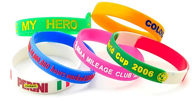 Custom silicone personalized wirstbands with cheap price