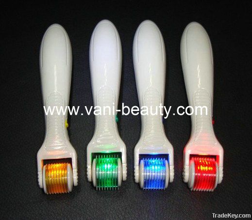 photon led microneedle bio derma roller for skin treatment