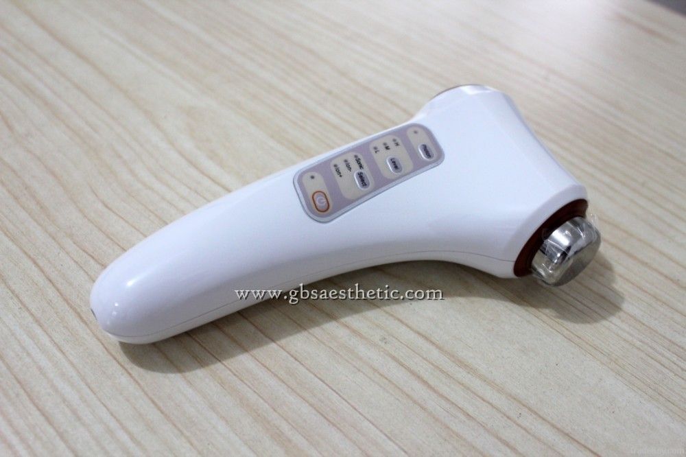 Galvanic-Photon-Ultrasonic Skin Care Device