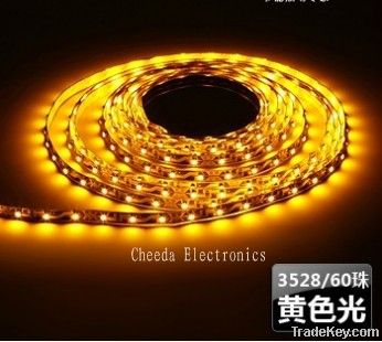 LED Strip light 3528-12V-60LED yellow 5m/reel