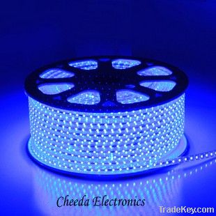 Waterproof Led Strip light 5050-220V-60LED blue