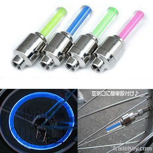 LED Auto Car Wheel Valve Caps Light led bicycle wheel light led motorc