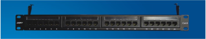 Cat6 utp/ftp patch panel