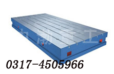 T-slot cast iron surface plate