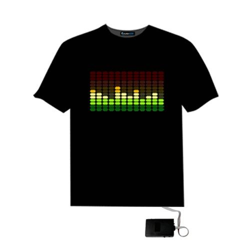 Sound-activated Equalizer T-shirt