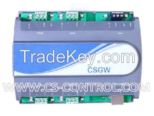 Gateway interface device to convert Modbus RTU to BACnet IP or MSTP