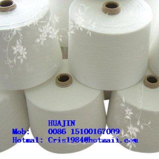 Virgin polyeser spun yarn