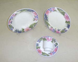 Dinner Set--flower