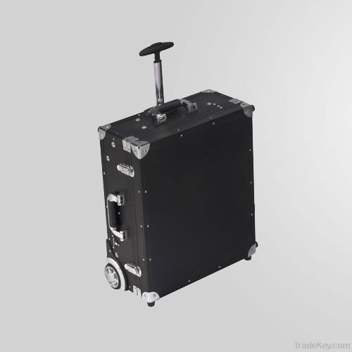 Professional Portable Cosmetic case with trolly, legs and light DB9608