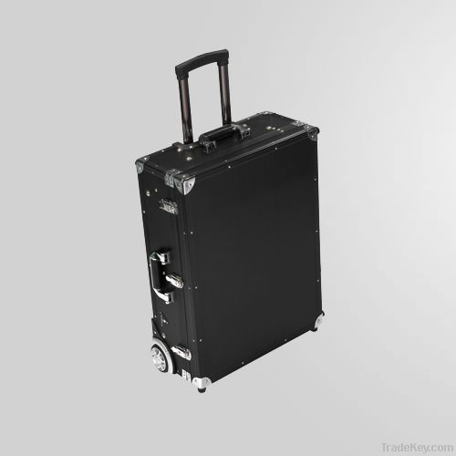 Trolly Aluminum cosmetic case with lights and legs DY9606