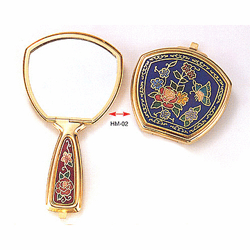 Cloisonne Cosmetic Mirrors