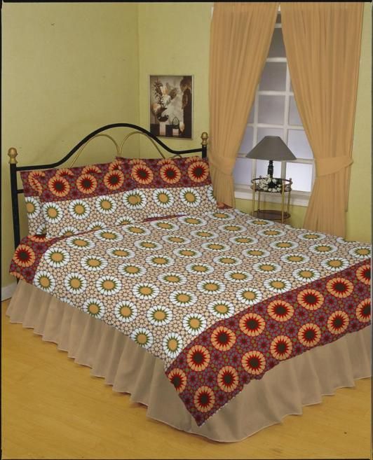 Bed Set Cotton Poly/Cotton