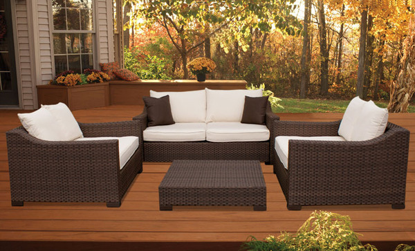 Synthetic Wicker Patio Set