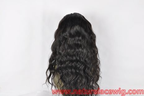 full lace wigs, 18&quot;, #1, body wave, 120%, french lace