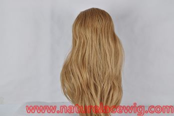 full lace wigs, 18", #12, silky straight, 120%, french lace