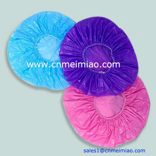 PVC shower cap