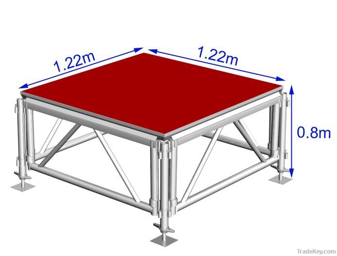 outdoor portable mobile stage