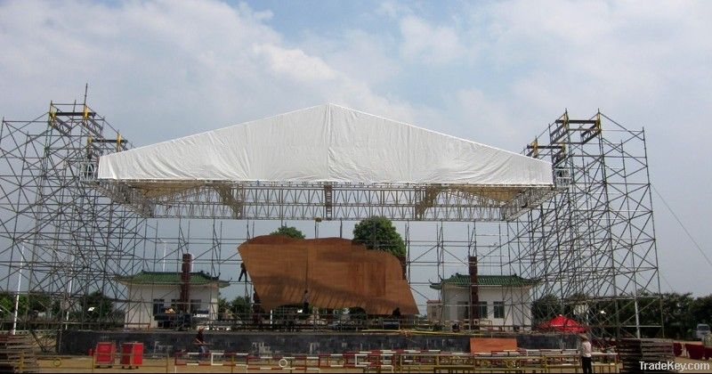 Aluminum runway outdoor stage trussing