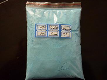 copper sulfate