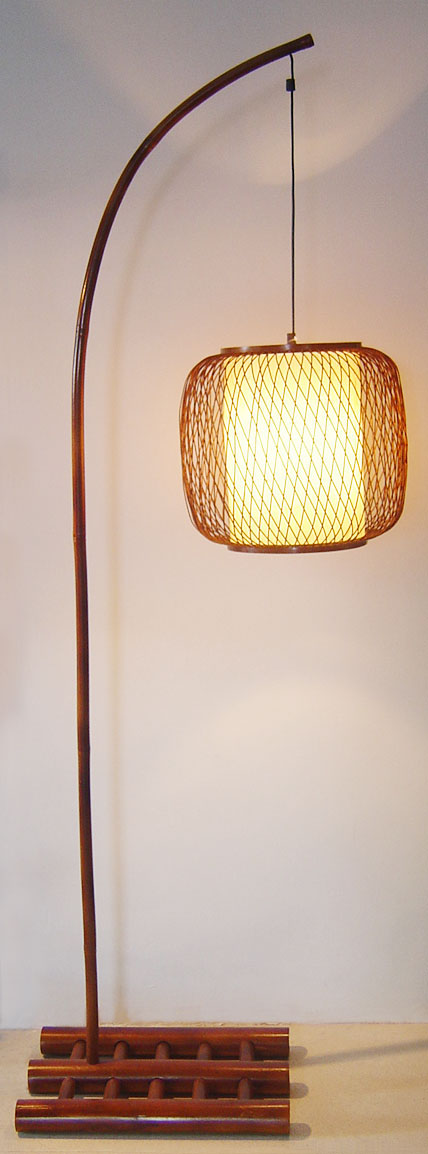 Bamboo Floor Lamps