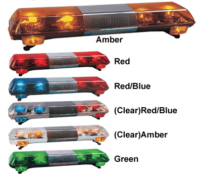 Halogen rotator light bar