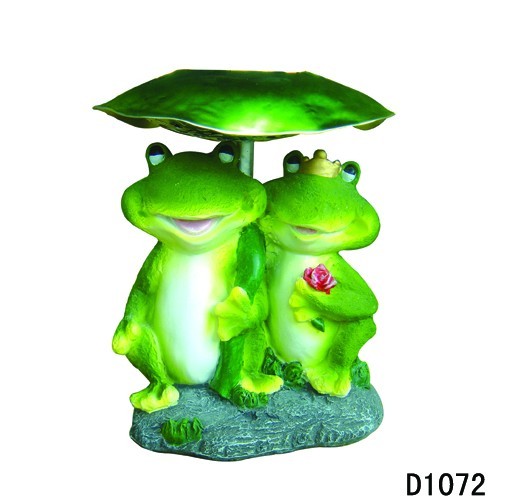 Solar Frog Resin Lights