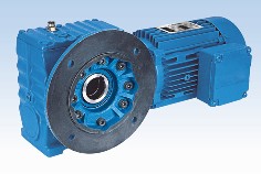 XDRXF helical geared motor