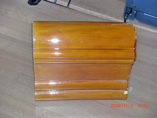 Chinese ceramic ridge tile