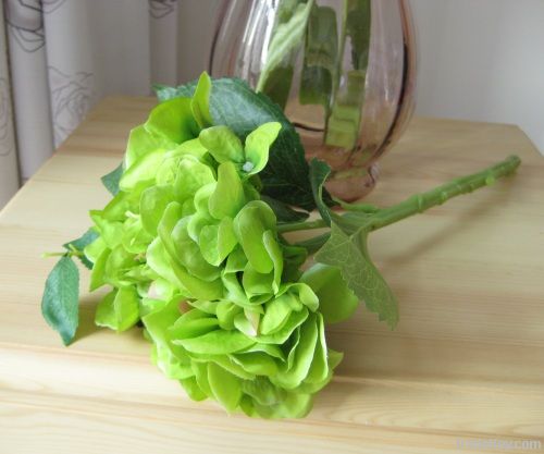 Short Hydrangea Stem artificial flower fake flower silk flower