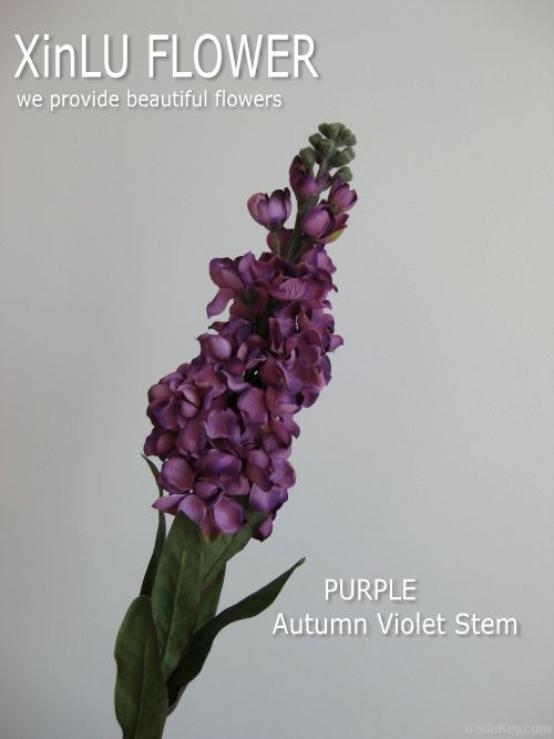 Autumn Violet artificial flower decoration wedding