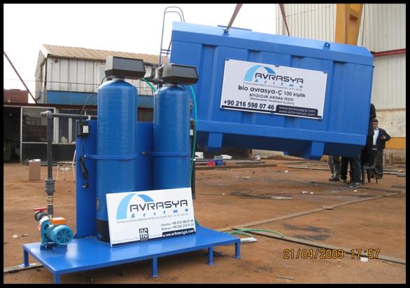 BIOAVRASYA PACKAGE TYPE WASTE WATER TREATMENT