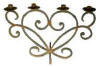 wrought iron candle holder