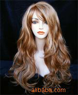 Lace front wig