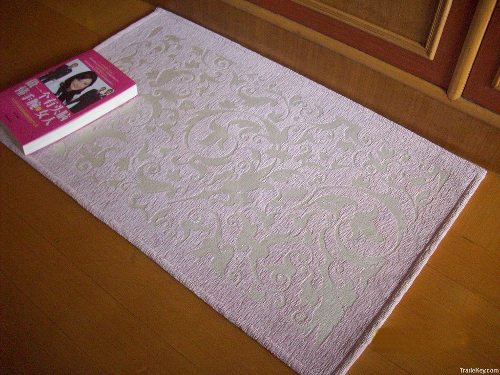 chenille jacquard mat