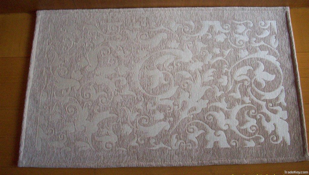 chenille jacquard mat