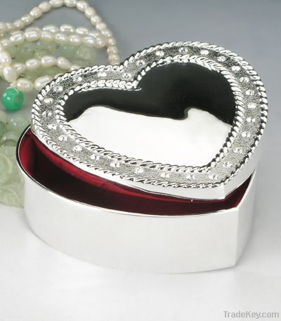 Heart Shape Jewelry Box 