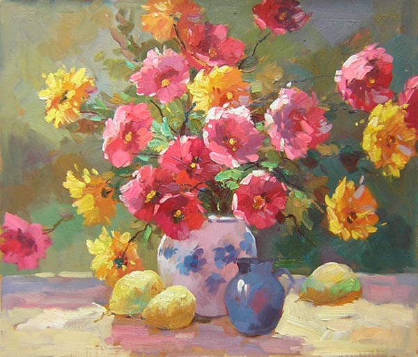 Impressionism scenery, animal, still life paintings