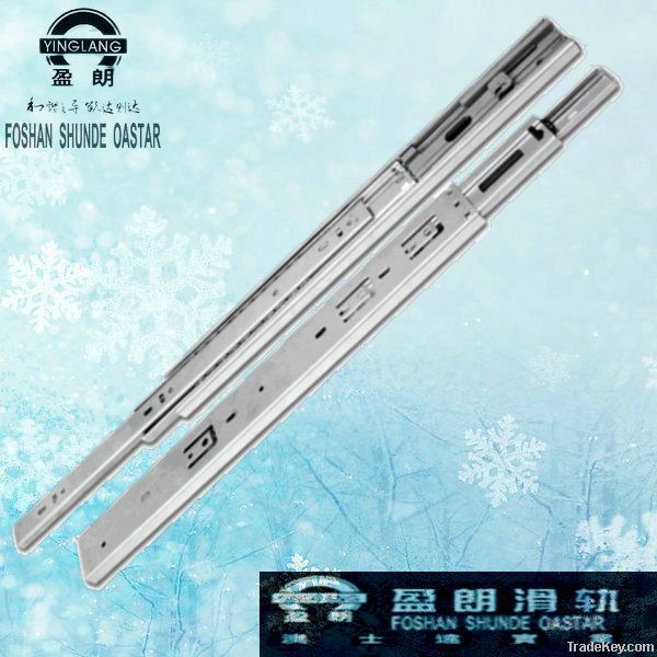 Soft close ball bearing drawer slide