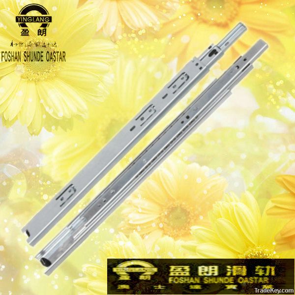 full extension ball  bearing drawer slide 35mm