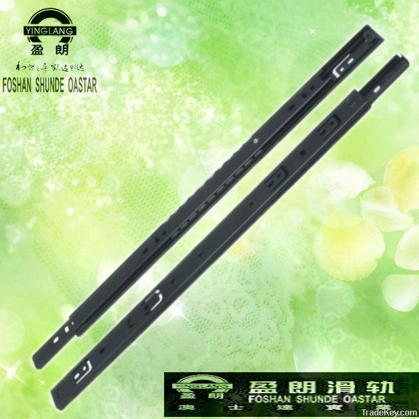 27mm ball bearing drawer slide/ telescopic slide