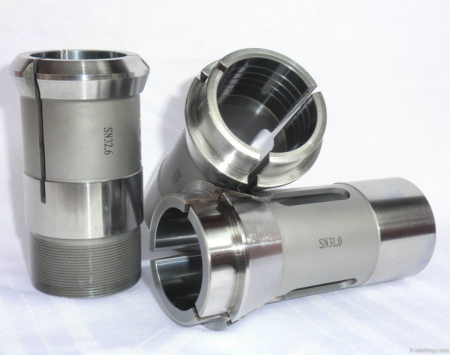 Precision guide bush/ collet chuck