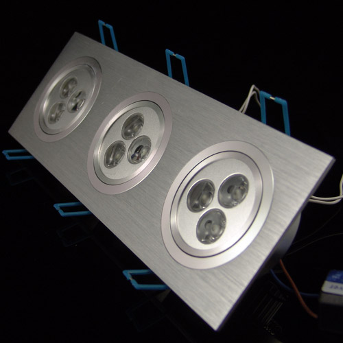 High Power LED Downlight-3*3*1W